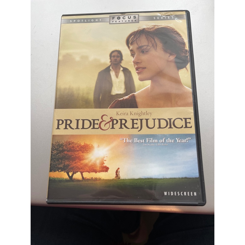 Pride and Prejudice DVD 2005 Keira Knightley Focus Features Widescreen Spotlight